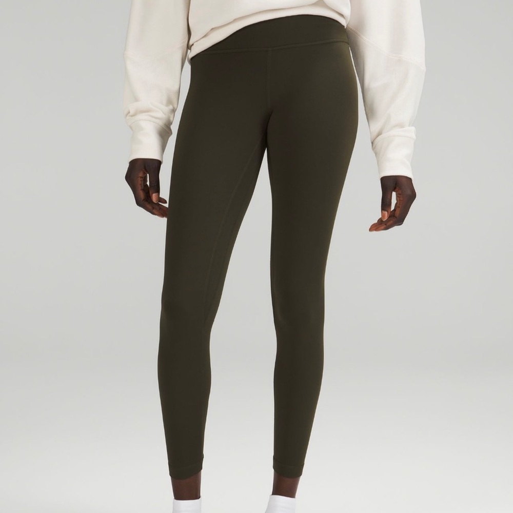 Lululemon Align 25” High Rise Leggings - Dark Olive